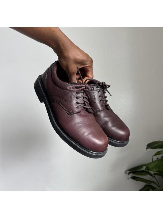 Vintage Nunn Bush brown leather Oxford shoes Men’s size 8 women’s 9.5 main image 4